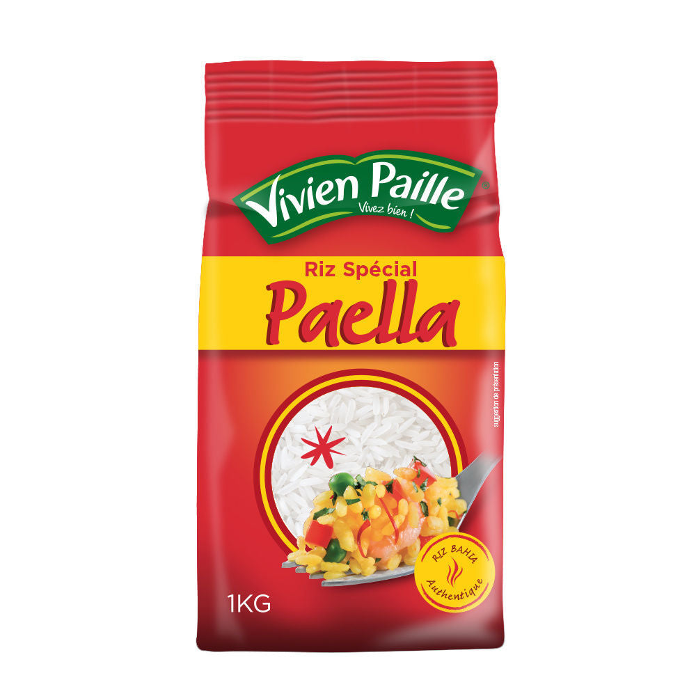 Riz pour paëlla VIVIEN PAILLE, paquet de 1kg