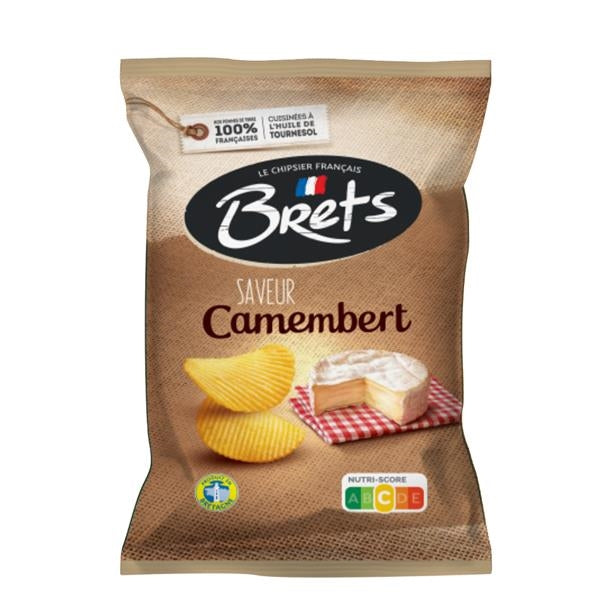 Chips Brets saveur camembert 125 gr