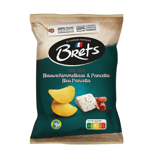 Chips Brets saveur bleu pancetta 125 gr