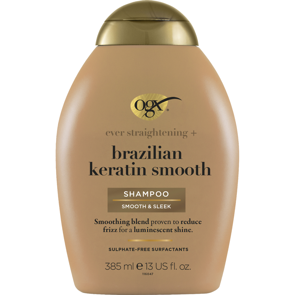 Shampooing brazilian kératin OGX 385ml