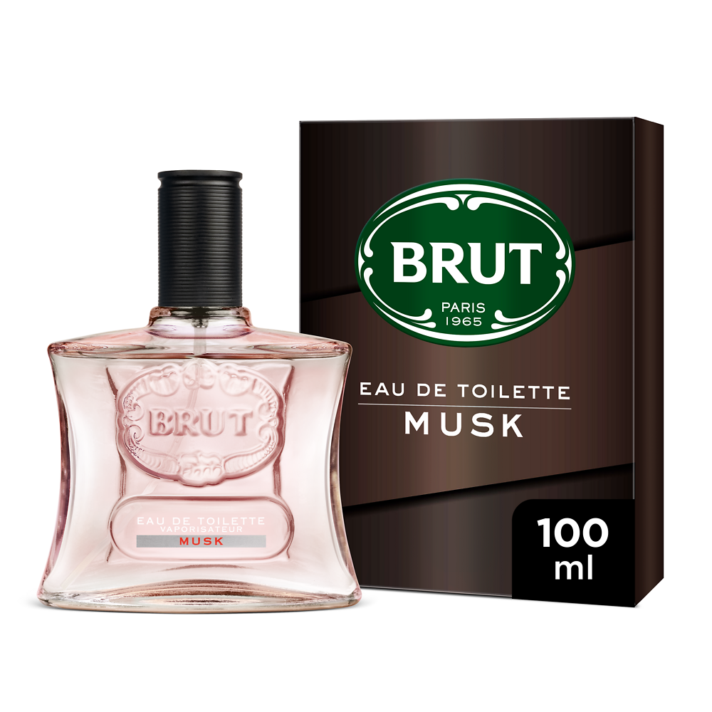 Eau de toilette Homme Musk BRUT, Vaporisateur 100ml