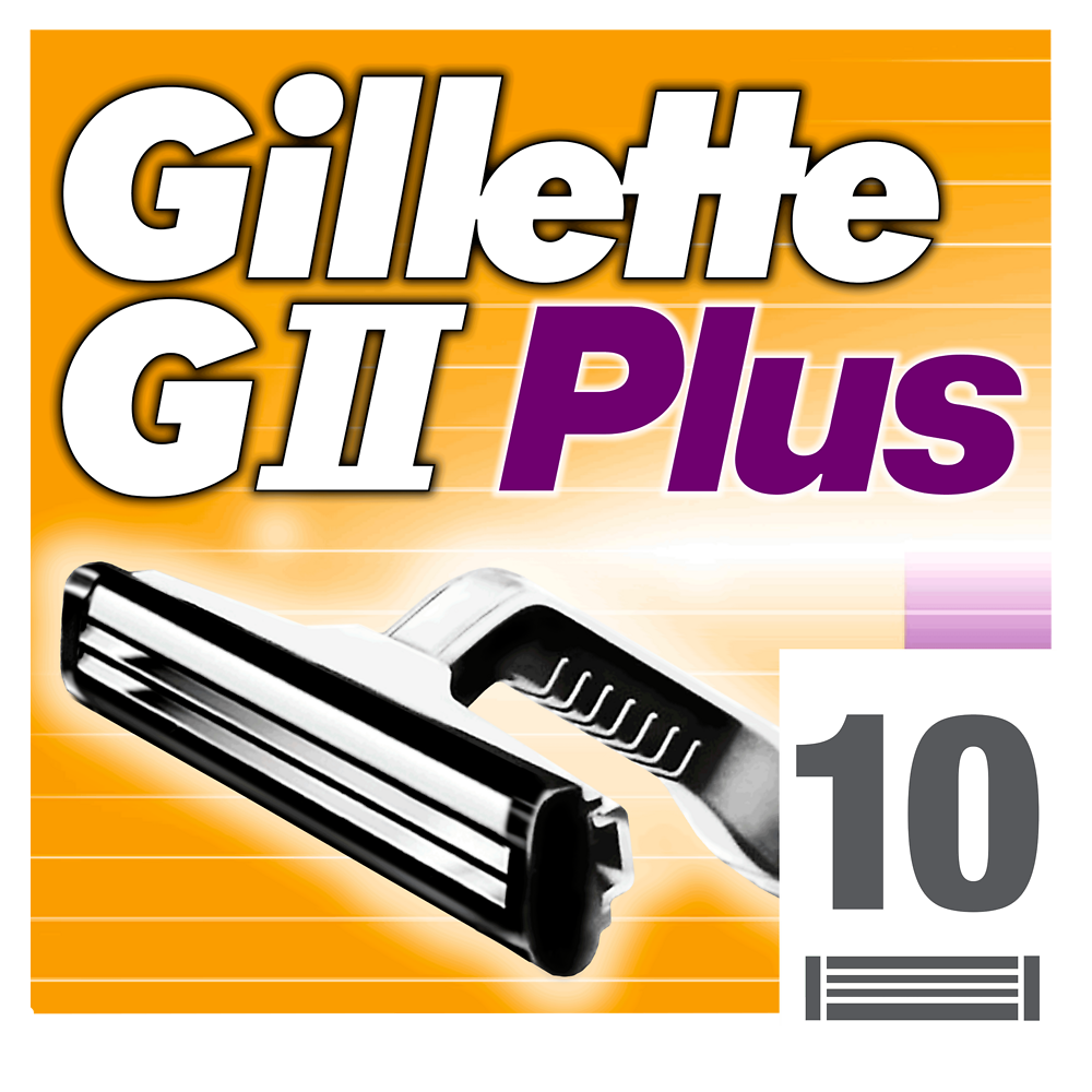 Lames pour rasoir masculin GII Plus GILLETTE, x10