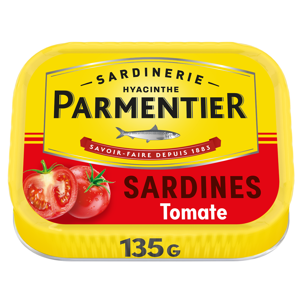 Sardines à la tomate PARMENTIER - 135g