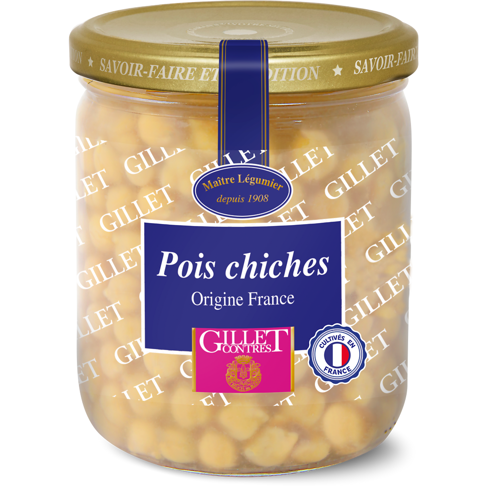 Pois chiches GILLET CONTRES - Bocal 265g