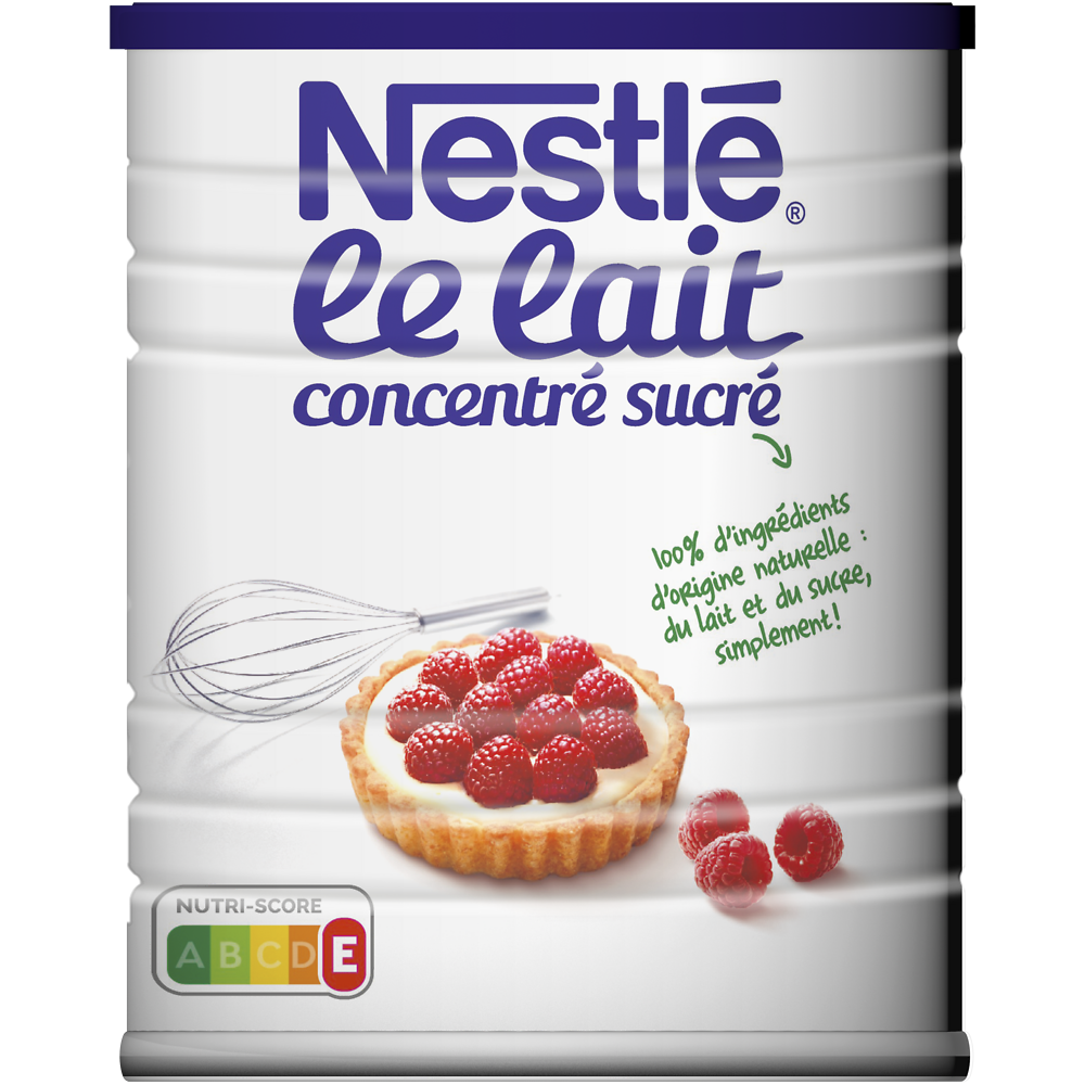 Lait Concentré Sucré Boite Nature NESTLE - 1kg