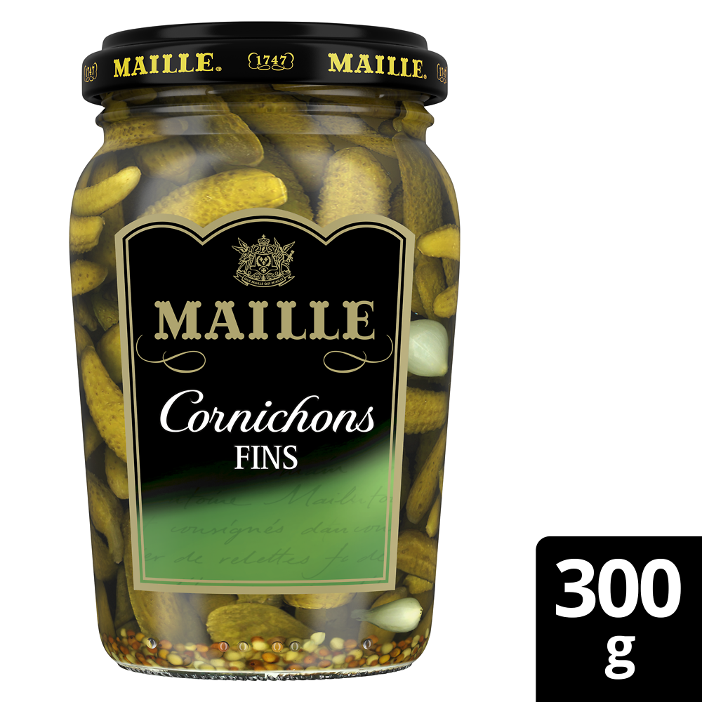 Cornichons fins MAILLE, 300g