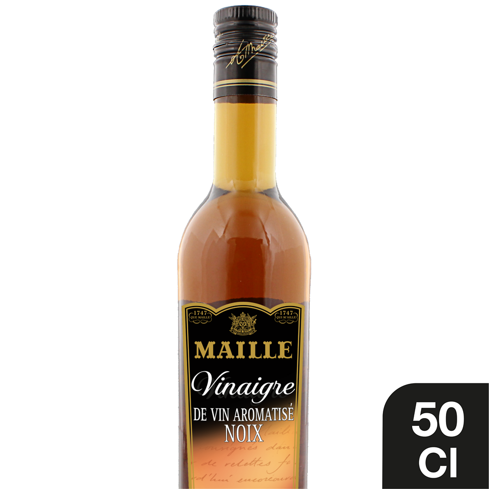 Vinaigre de vin aux noix MAILLE, 6°, 50cl