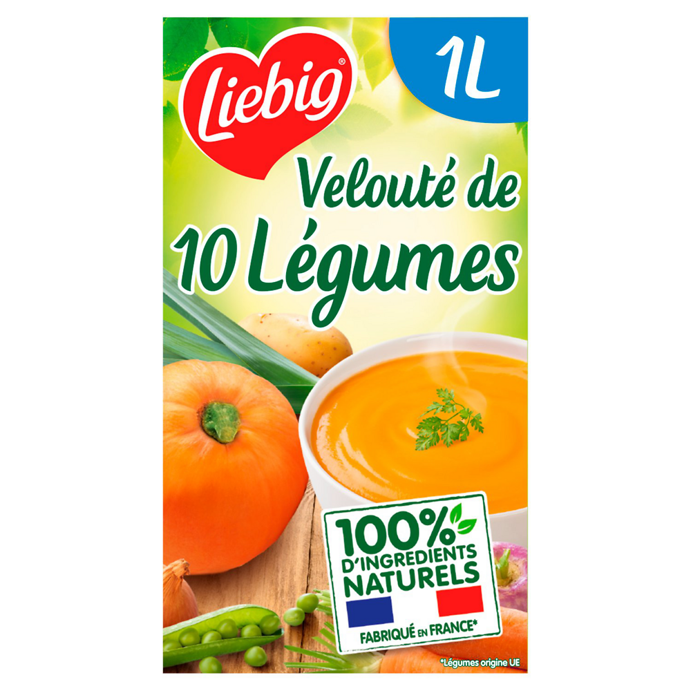 Soupe Pursoup velouté 10 légumes LIEBIG, 1l