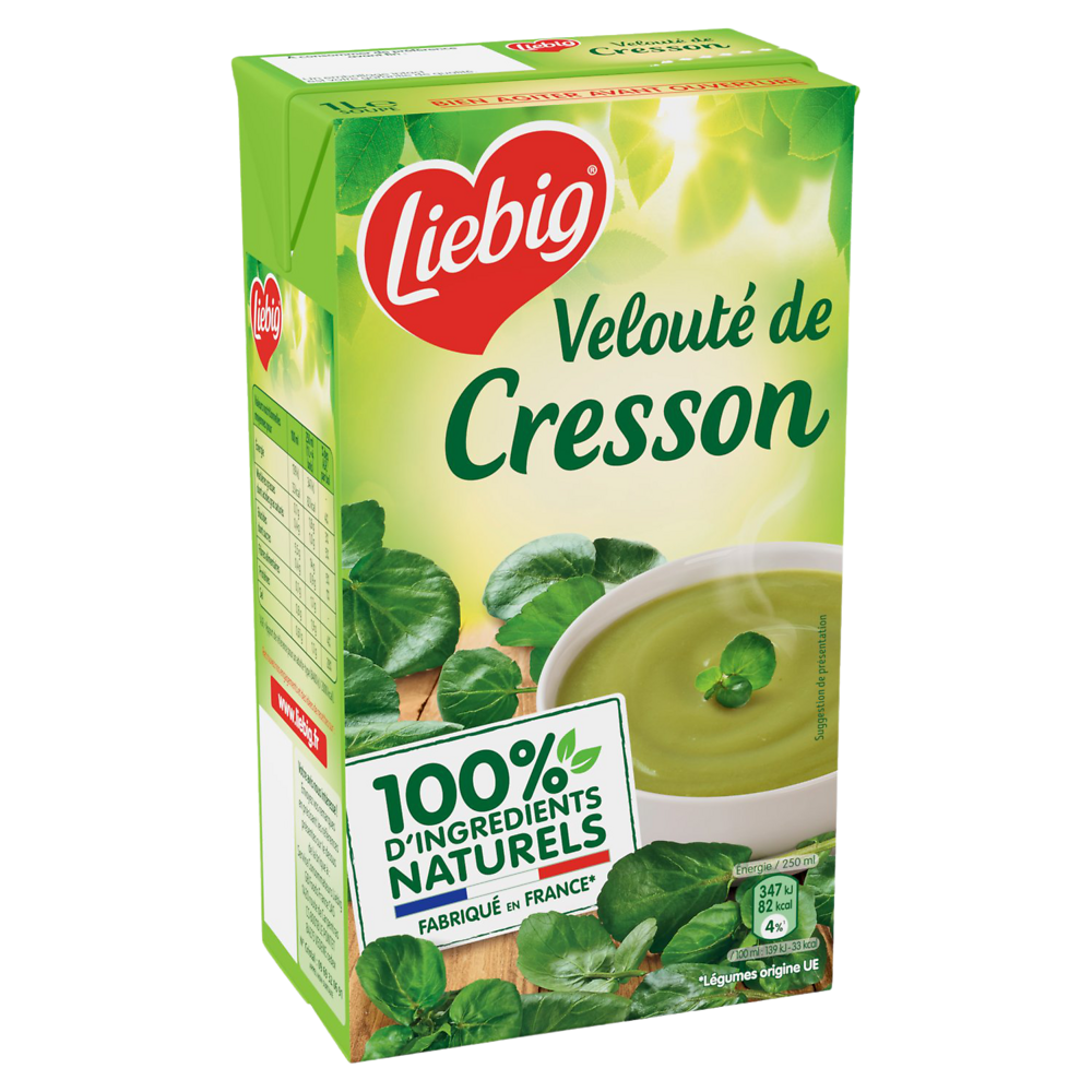 Soupe Pursoup velouté de cresson LIEBIG, 1l