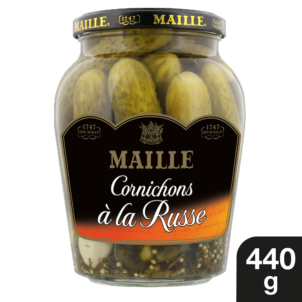 Cornichons à la Russe MAILLE, 440g