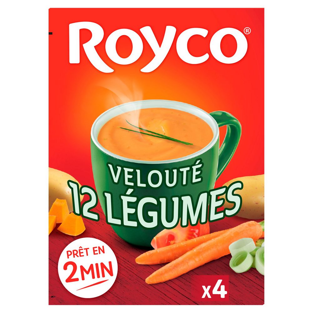 Velouté 12 légumes ROYCO étui 4 sachets 80cl