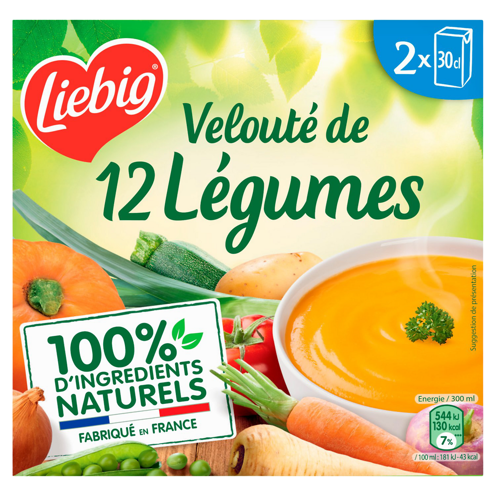 Velouté de 12 légumes LIEBIG 2x30cl