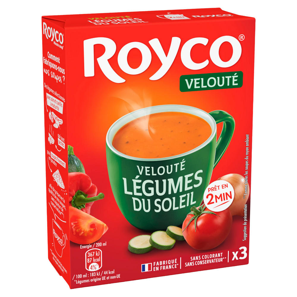 Royco Légumes du soleil 3 sachets