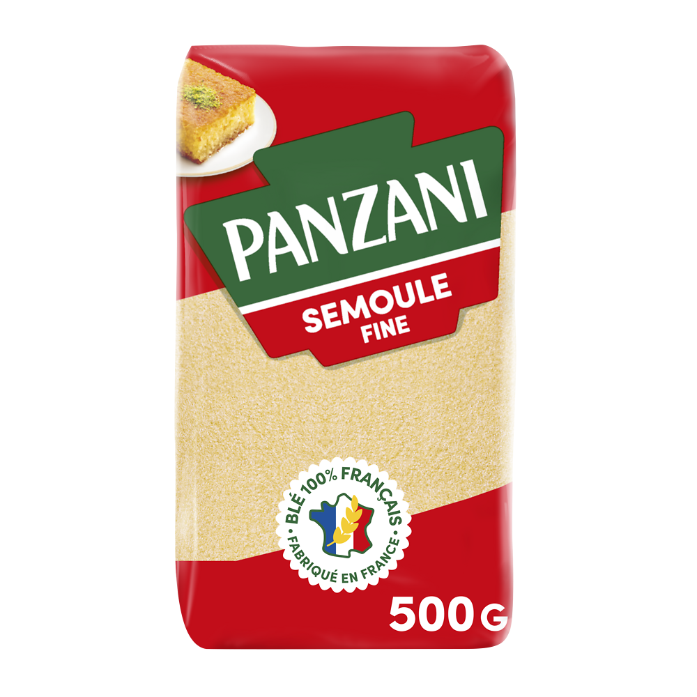 Semoule de blé fine PANZANI - 500g