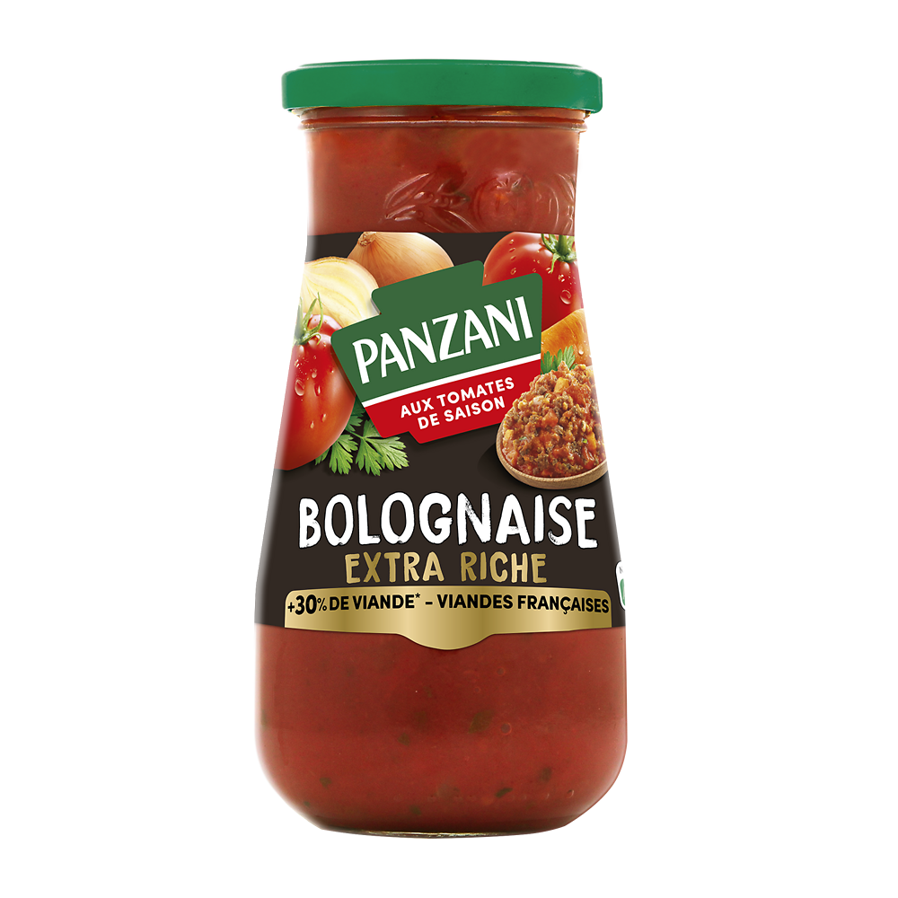 Sauce Bolognaise extra riche PANZANI - 400g