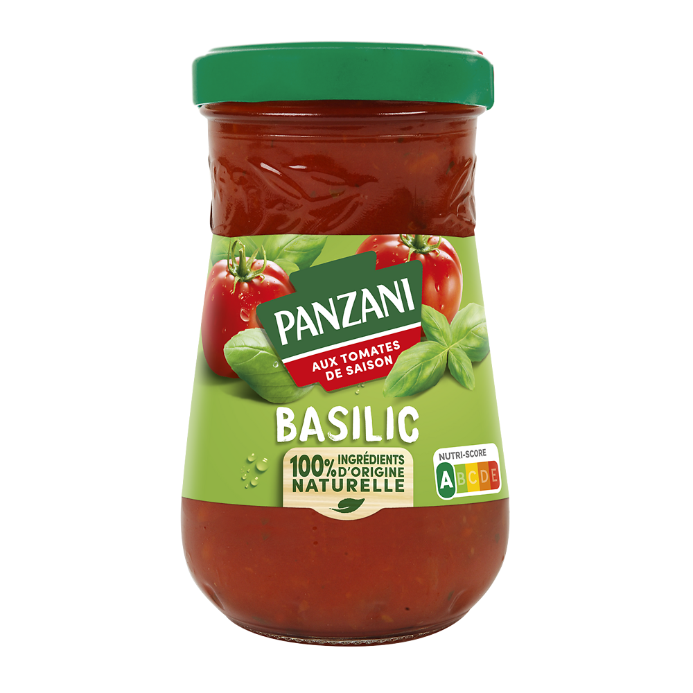 Sauce tomate basilic PANZANI - 210g