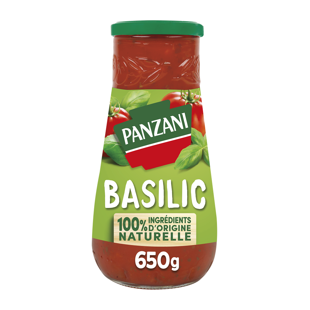 Sauce Tomate basilic PANZANI - 650g