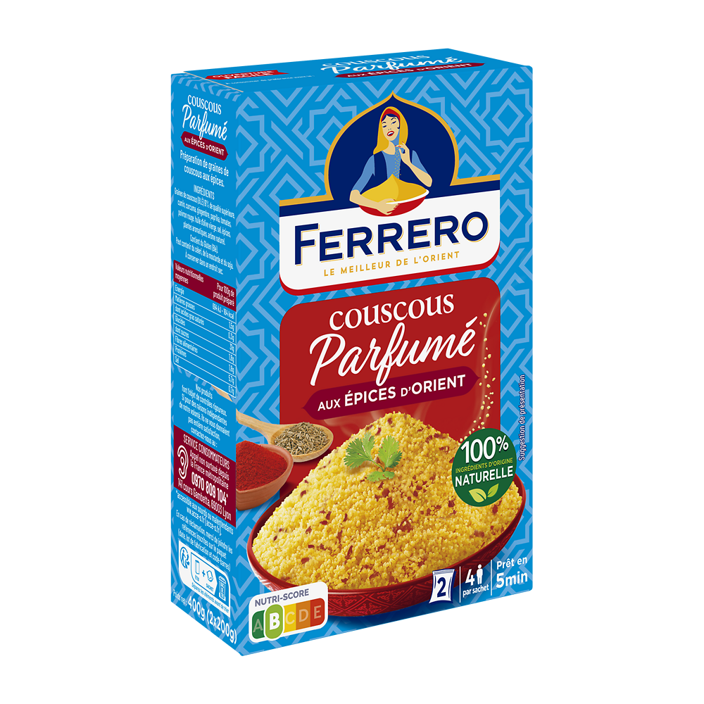 Couscous cuisine FERRERO - 2x200g