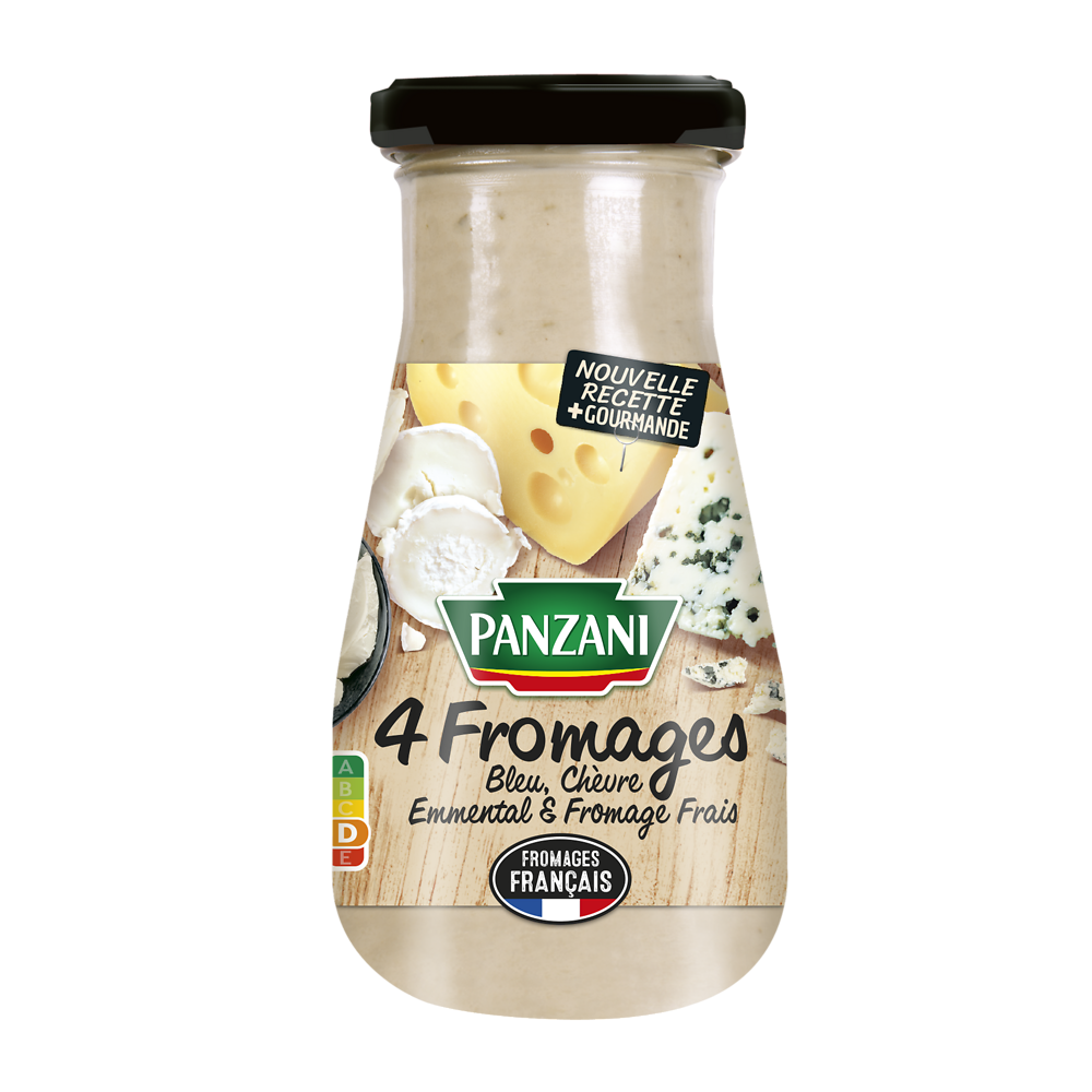 Sauce 4 fromages PANZANI - 370g