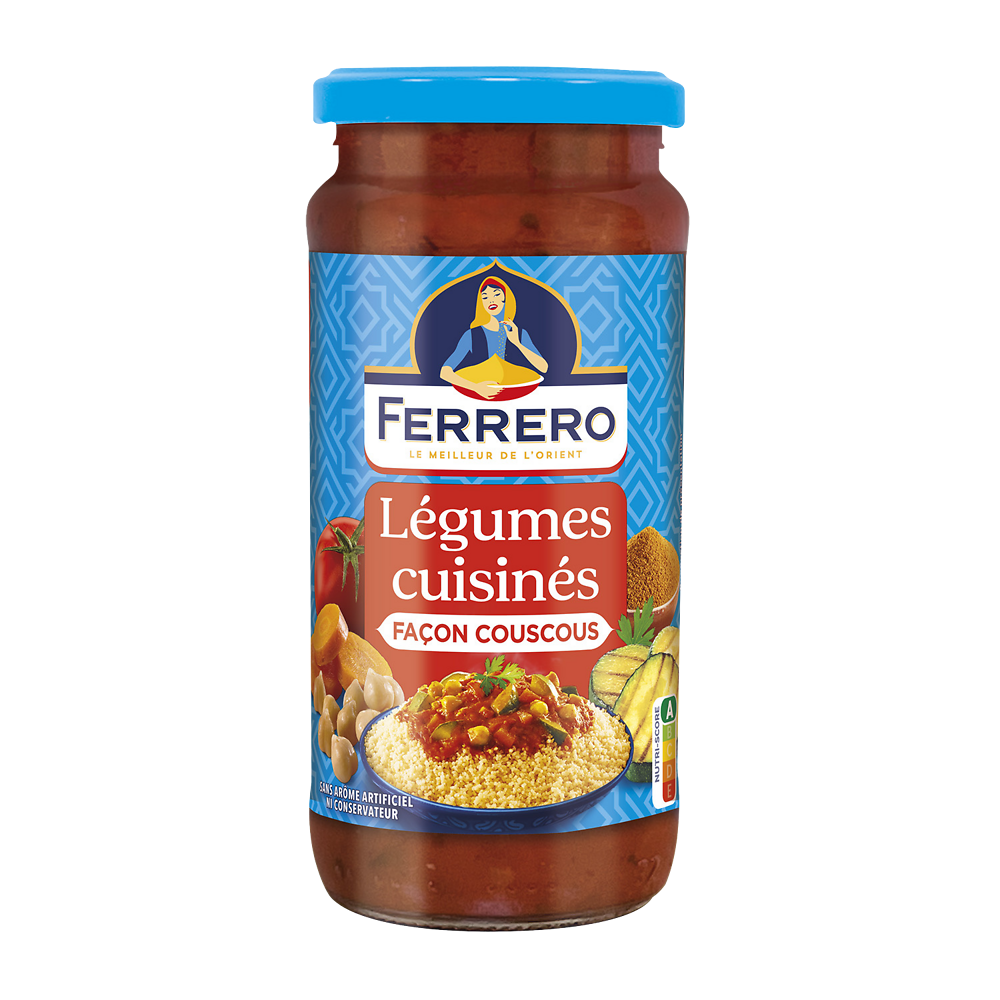 Sauce légumes cuisinés FERRERO - 400g