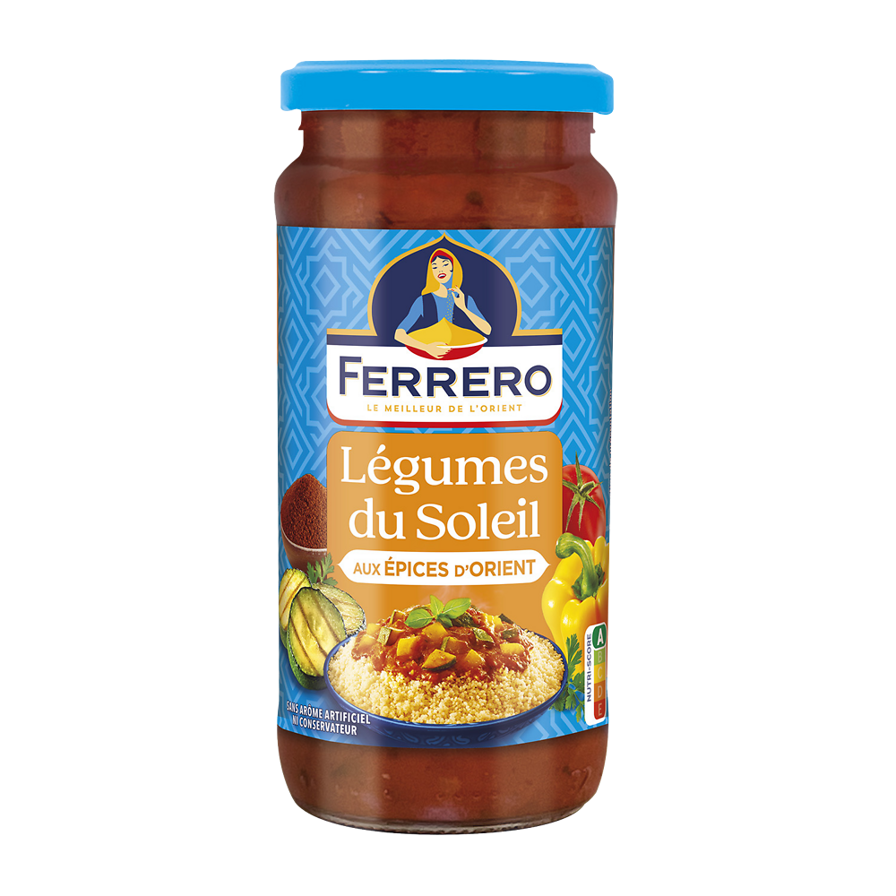 Sauce légumes du soleil FERRERO - 400g