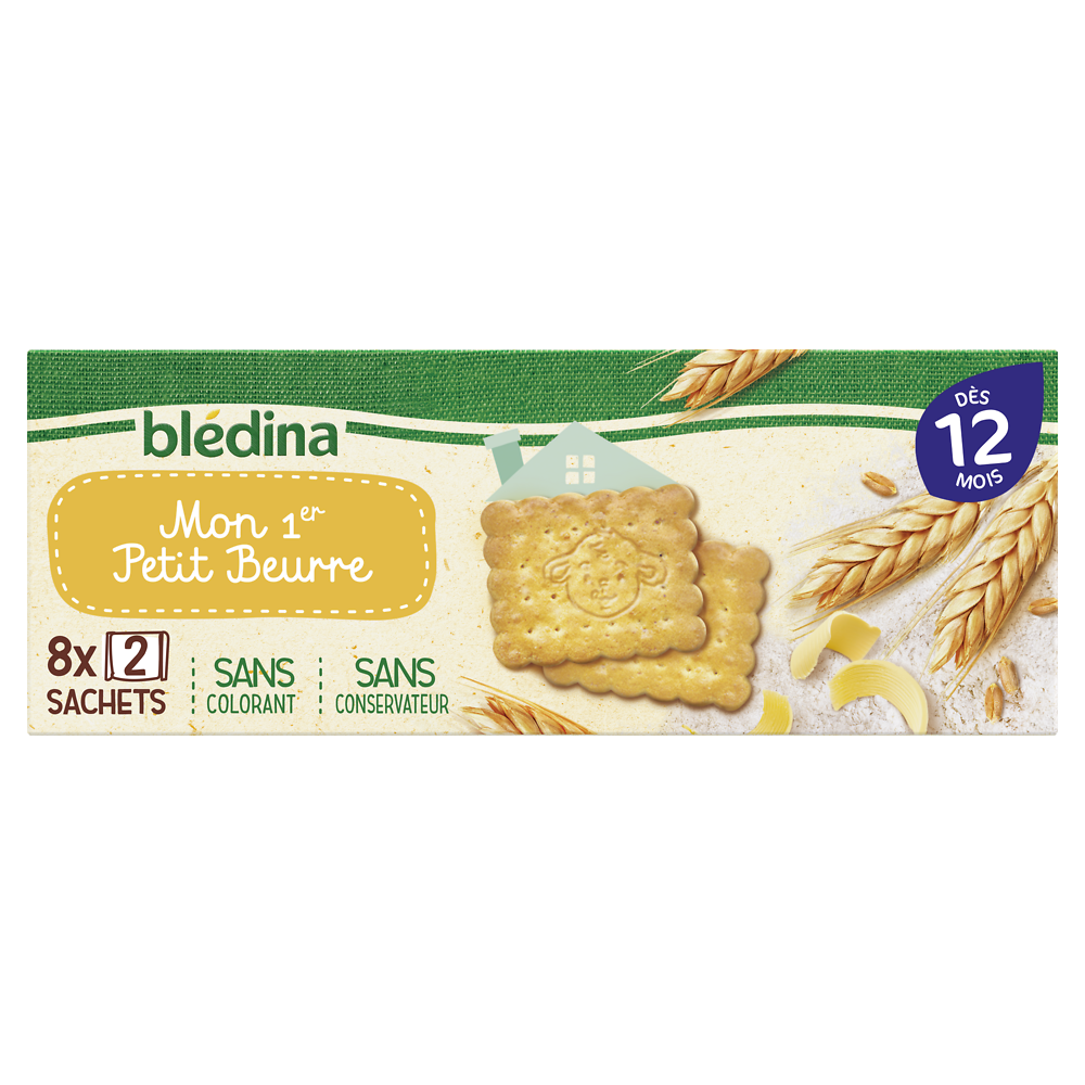 Biscuits bébé petit beurre dès 12 mois BLEDINA 133g