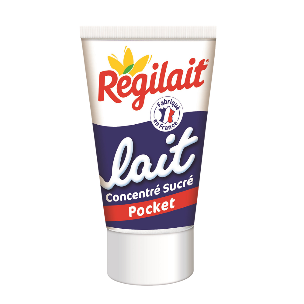 Lait concentré sucré REGILAIT Pocket, 60g