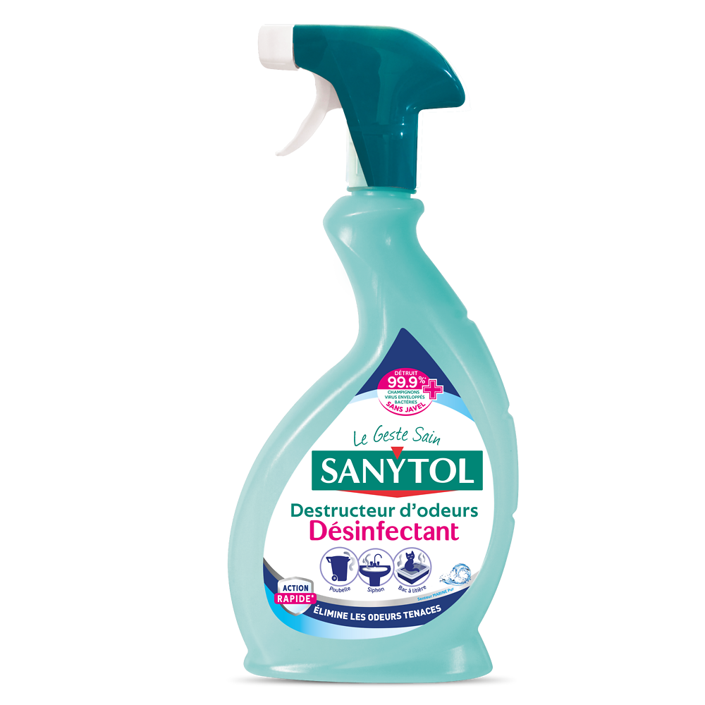 Déstructeur d'odeurs désinfectant SANYTOL, 500ml