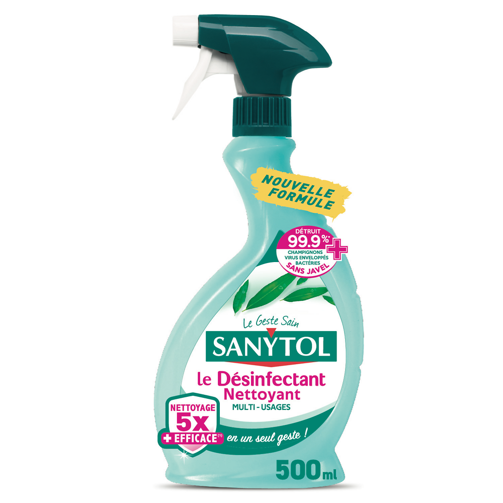 Désinfectant nettoyant multi usages eucalyptus 500ml