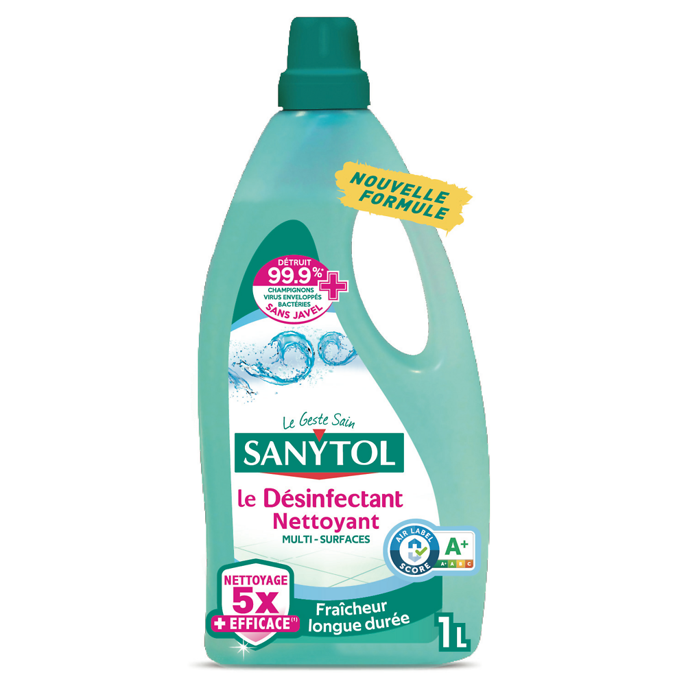 Désinfectant nettoyant fraicheur SANYTOL 1 litre