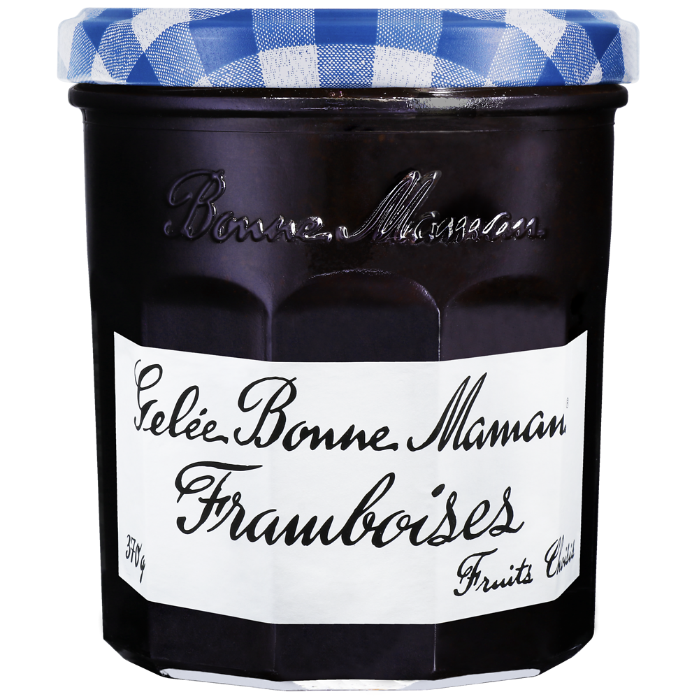 Gelée de framboises BONNE MAMAN, 370g