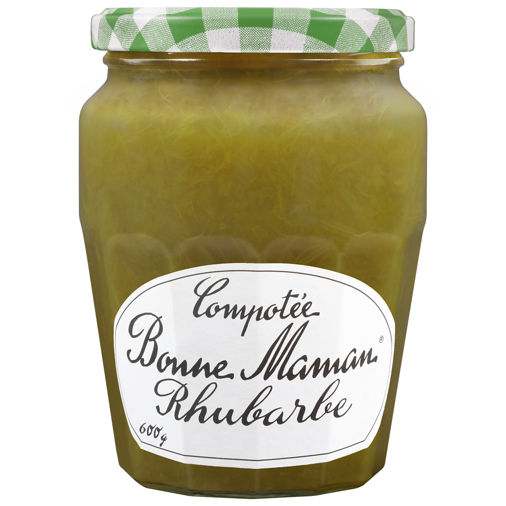 Compote de rhubarbe BONNE MAMAN, 600g