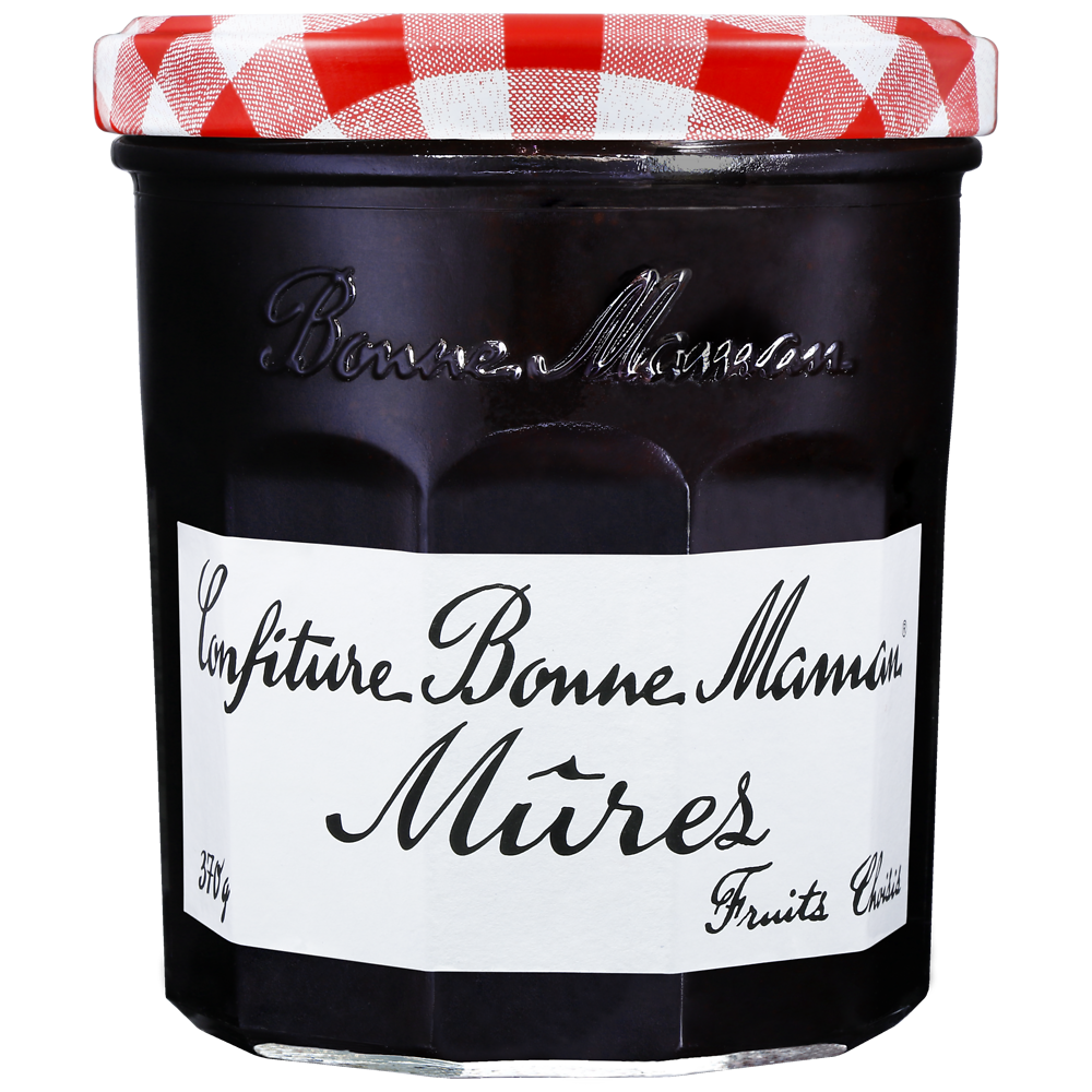 Confiture de mûres BONNE MAMAN, 370g