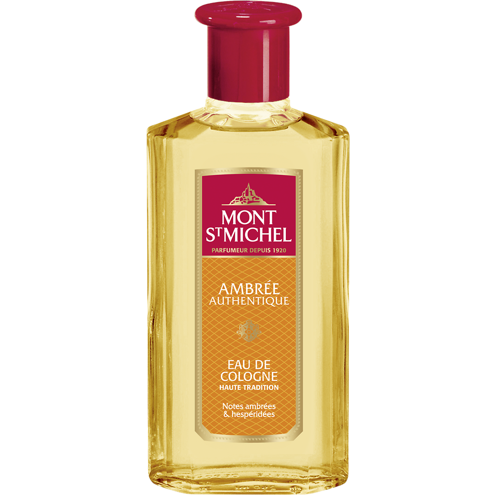 Eau de Cologne ambrée MONT SAINT MICHEL, flacon de 250ml