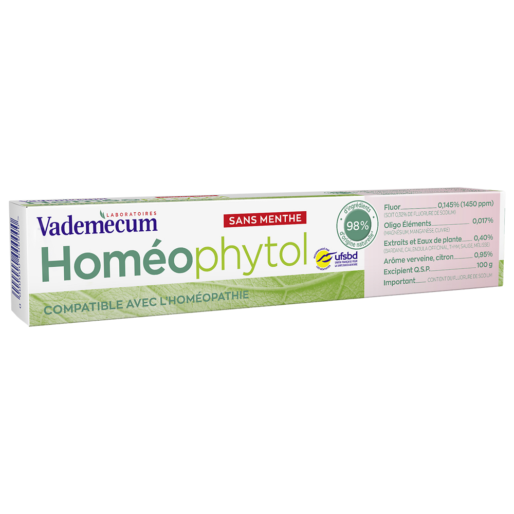 Dentifrice Homéophytol VADEMECUM, 75ml