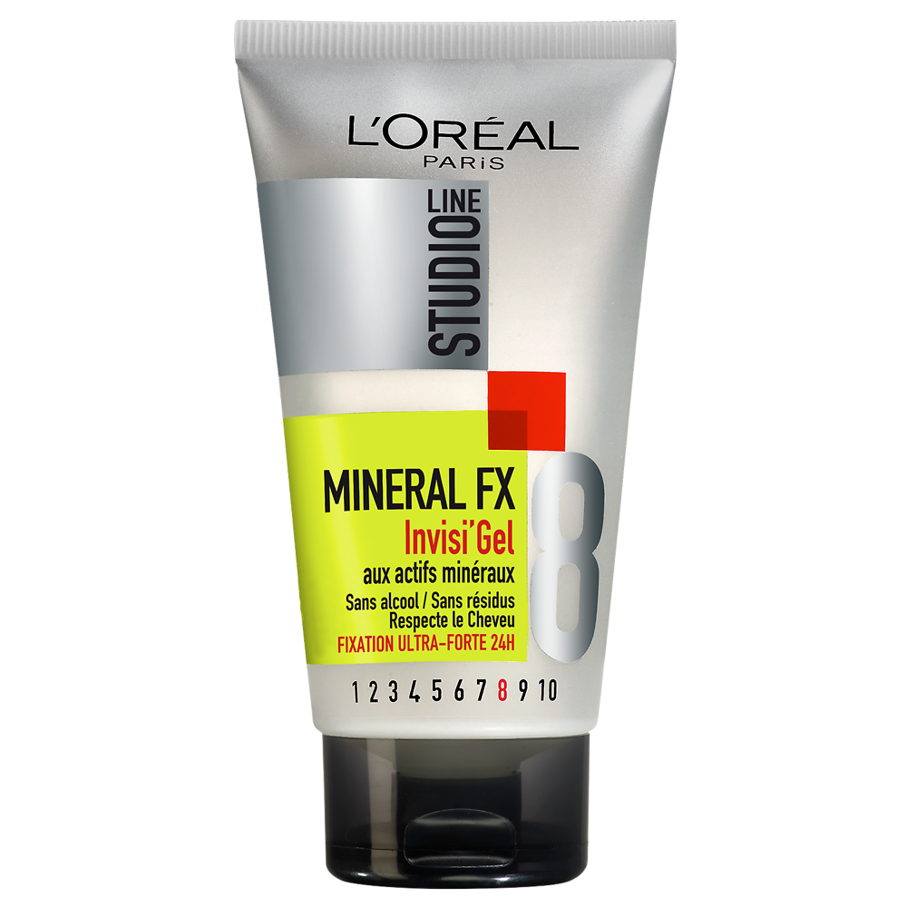 Mineral Fx Gel Ultra Fixant 24H L'OREAL PARIS STUDIO LINE Tube 150 ml