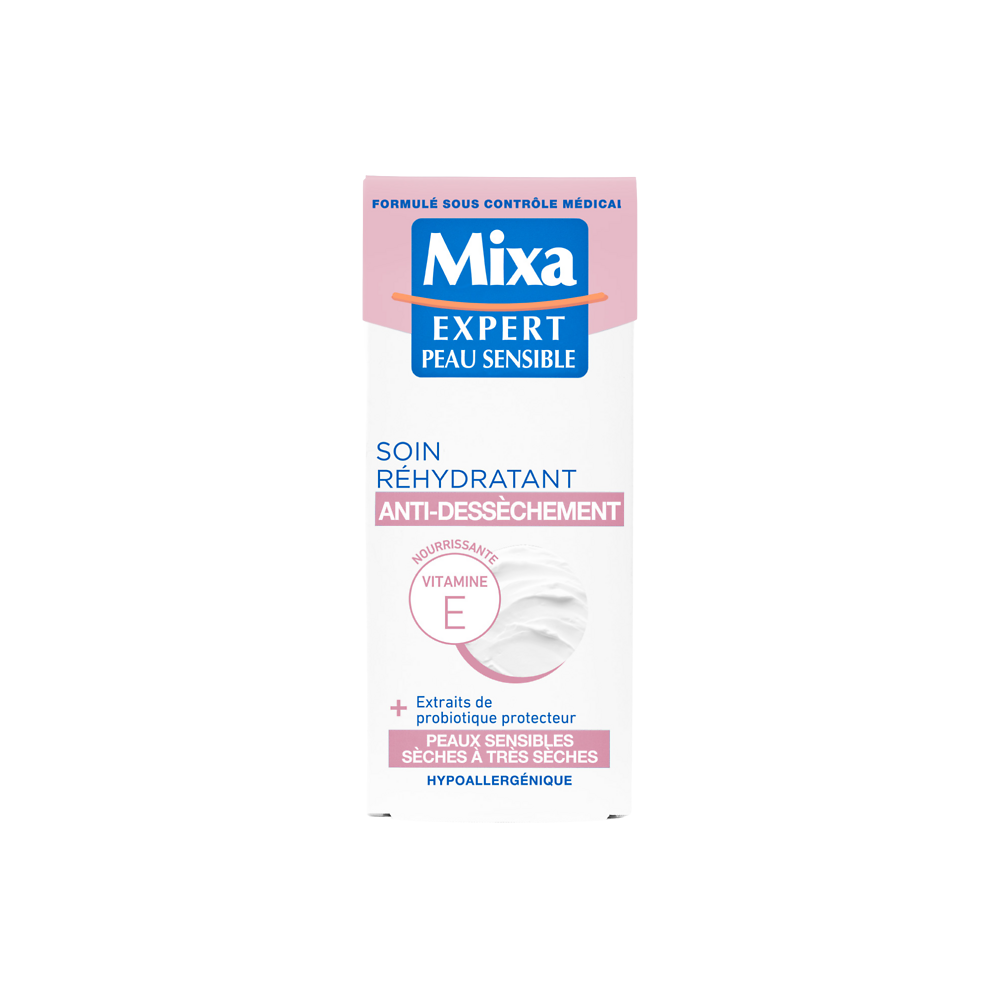 Soin réhydratant Anti-desséchement MIXA Tube 50 ml