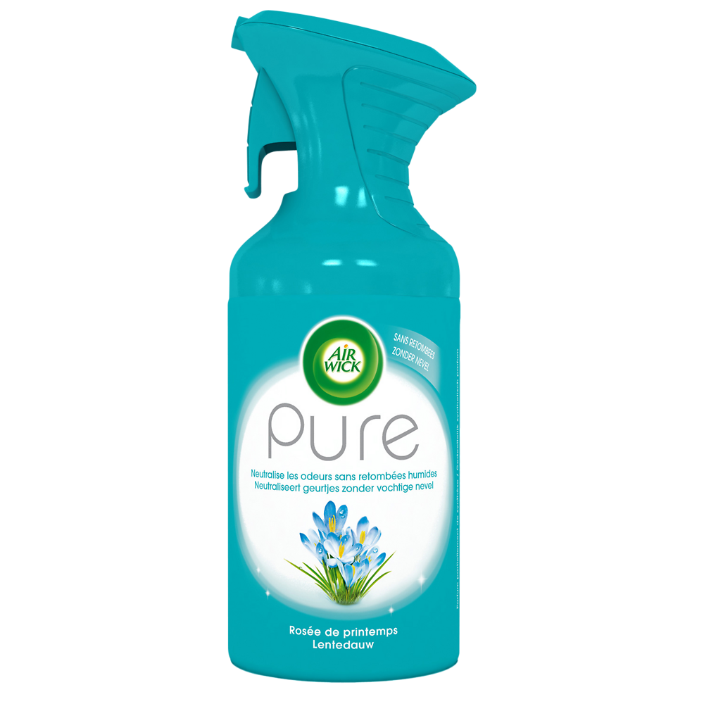 Désodorisant pure rosée AIR WICK, aérosol de 250ml