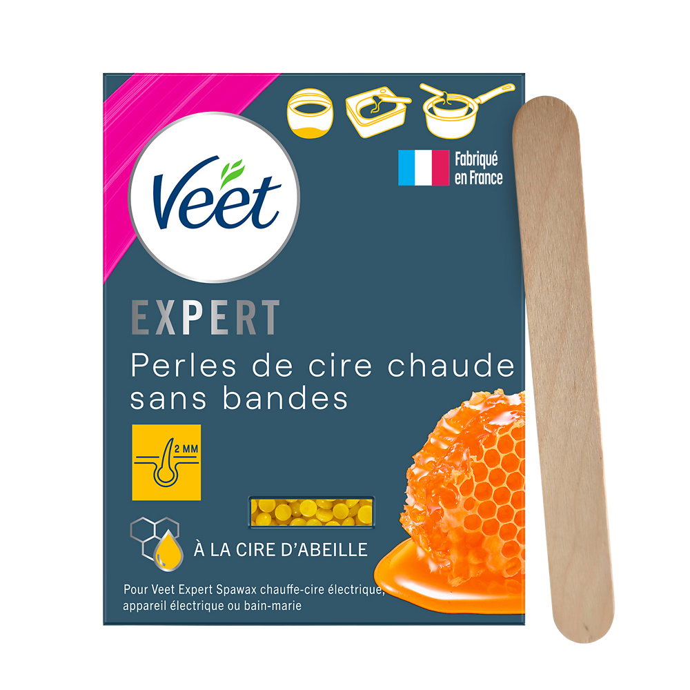 Perles de cire chaudes VEET Expert 230g