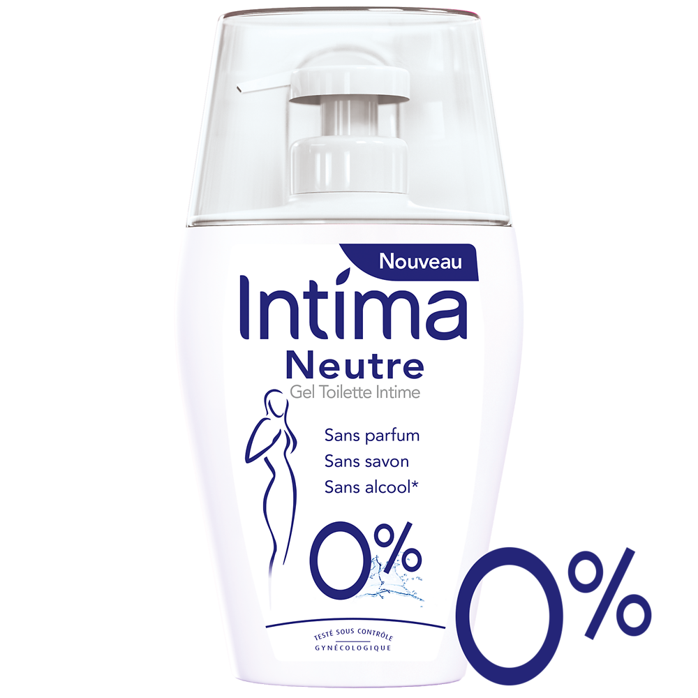 Gel hygiène intime neutre INTIMA, 200ml