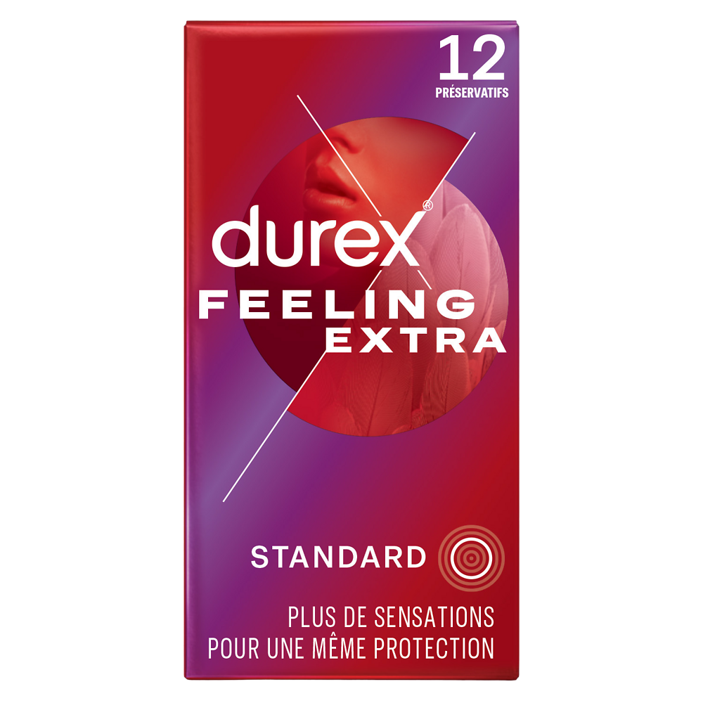 Préservatifs Feeling Extra DUREX x12