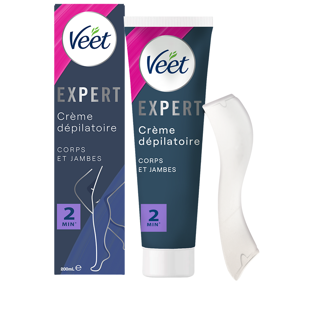 Veet Crème Dépilatoire Expert Corps & Jambes 200 ml