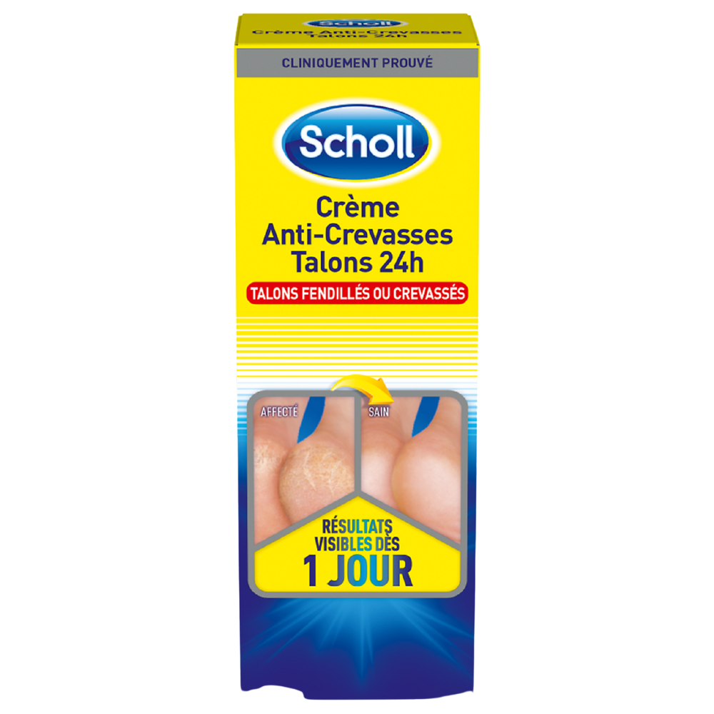 Crème anti-crevasses talons 24h SCHOLL, 60ml