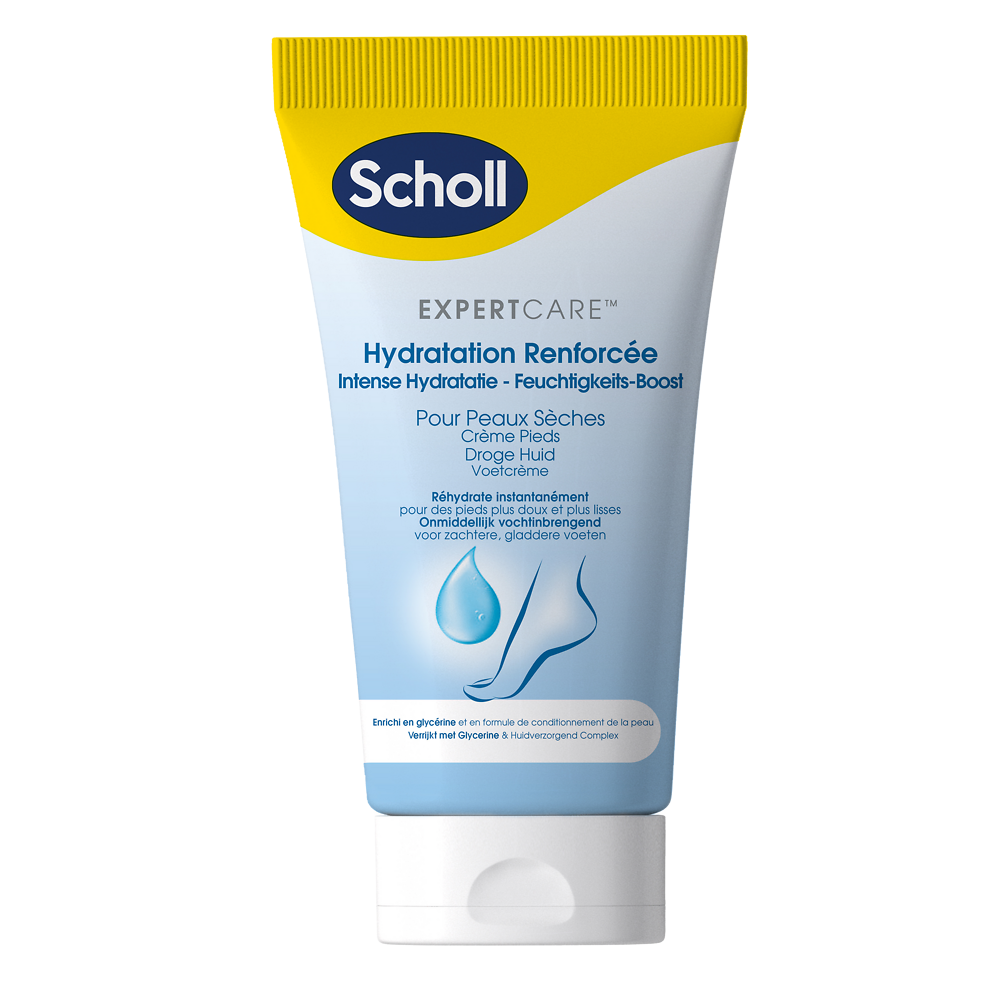 Crème hydratante adoucissante pour les pieds SCHOLL, tube de 150ml