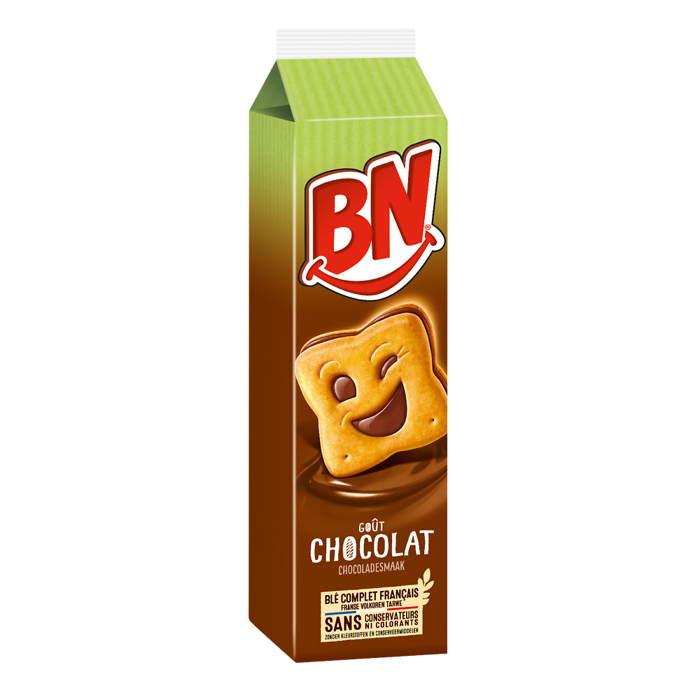 Biscuits fourrés chocolat BN x16 285g