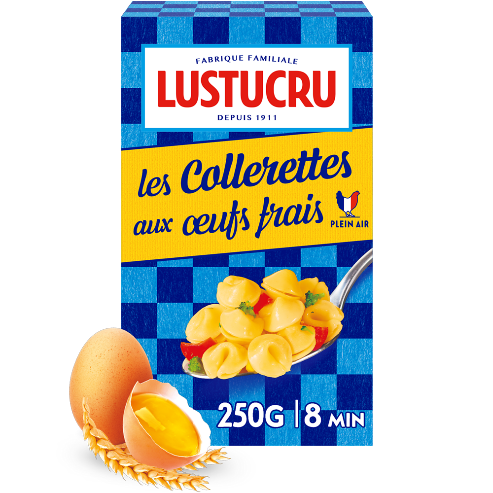 Collerettes aux oeufs LUSTUCRU, 250g