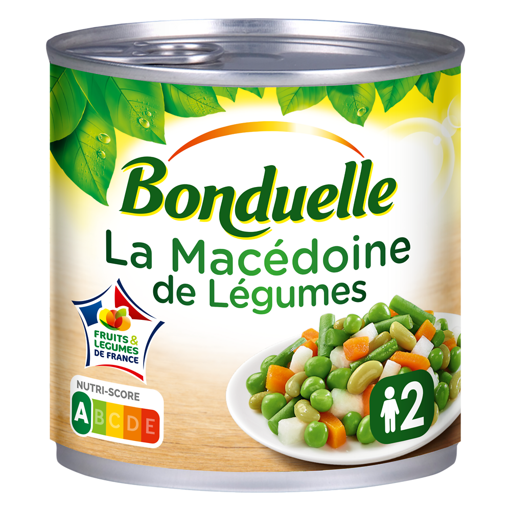 Macédoine de légumes BONDUELLE - Boîte 265g