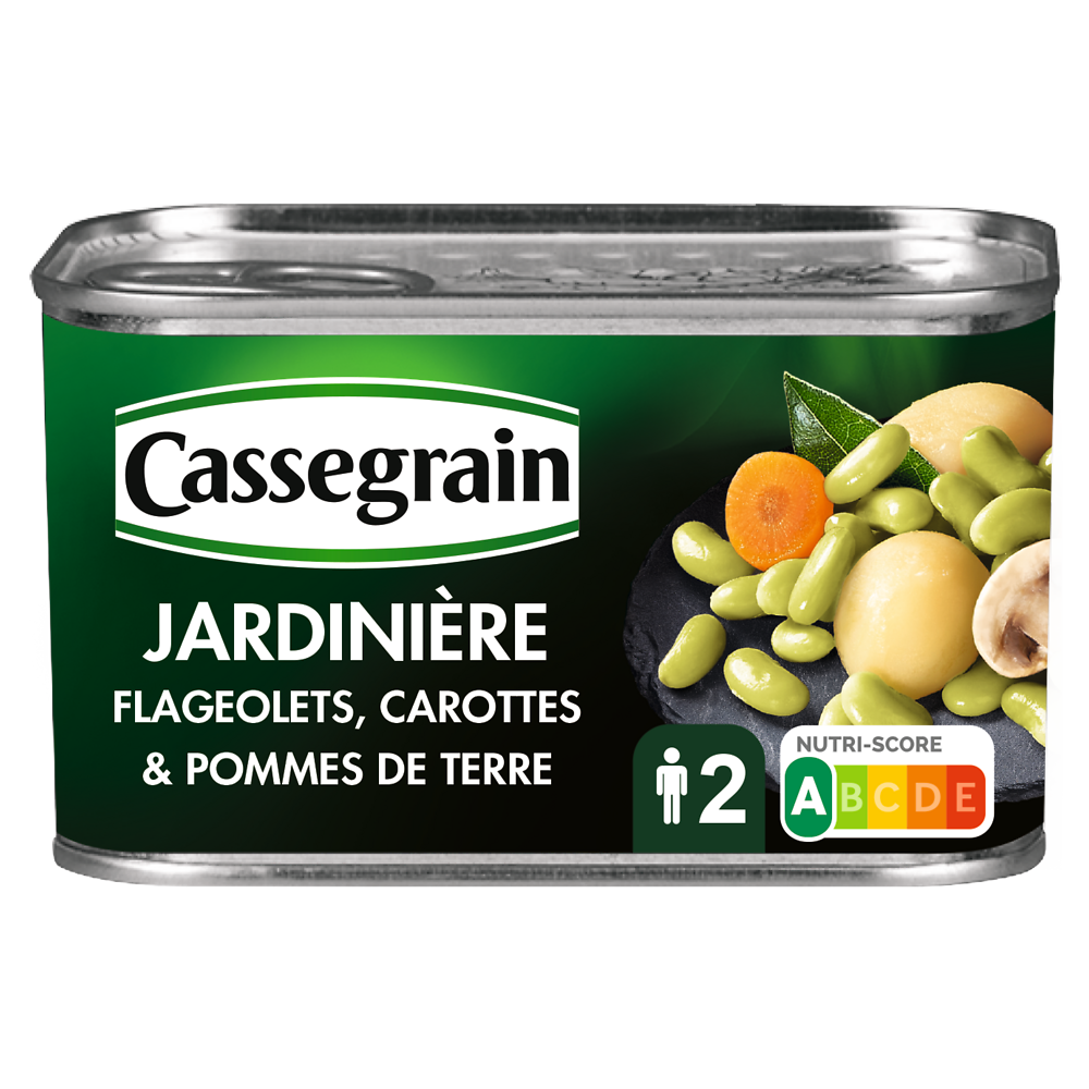 Jardinière de légumes CASSEGRAIN - Boîte 265g