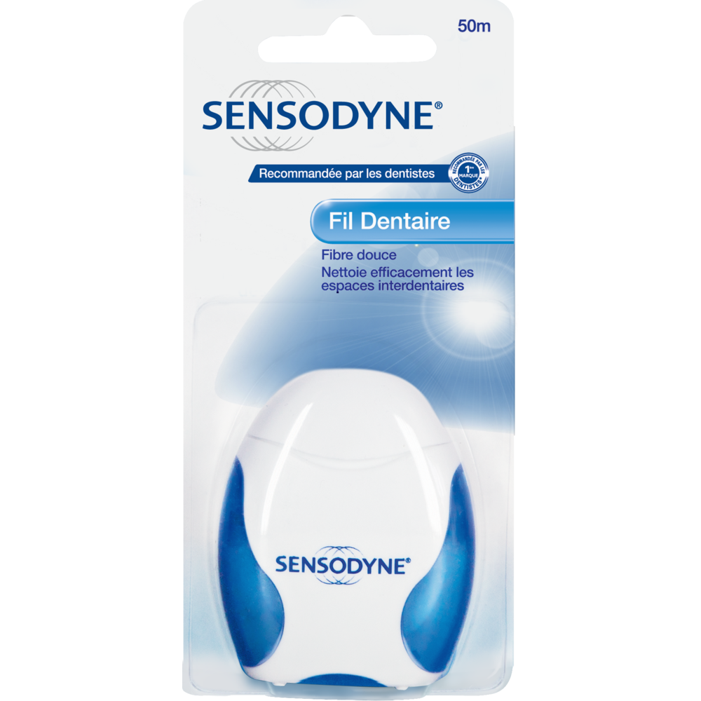 Fil dentaire SENSODYNE, 50 mètres