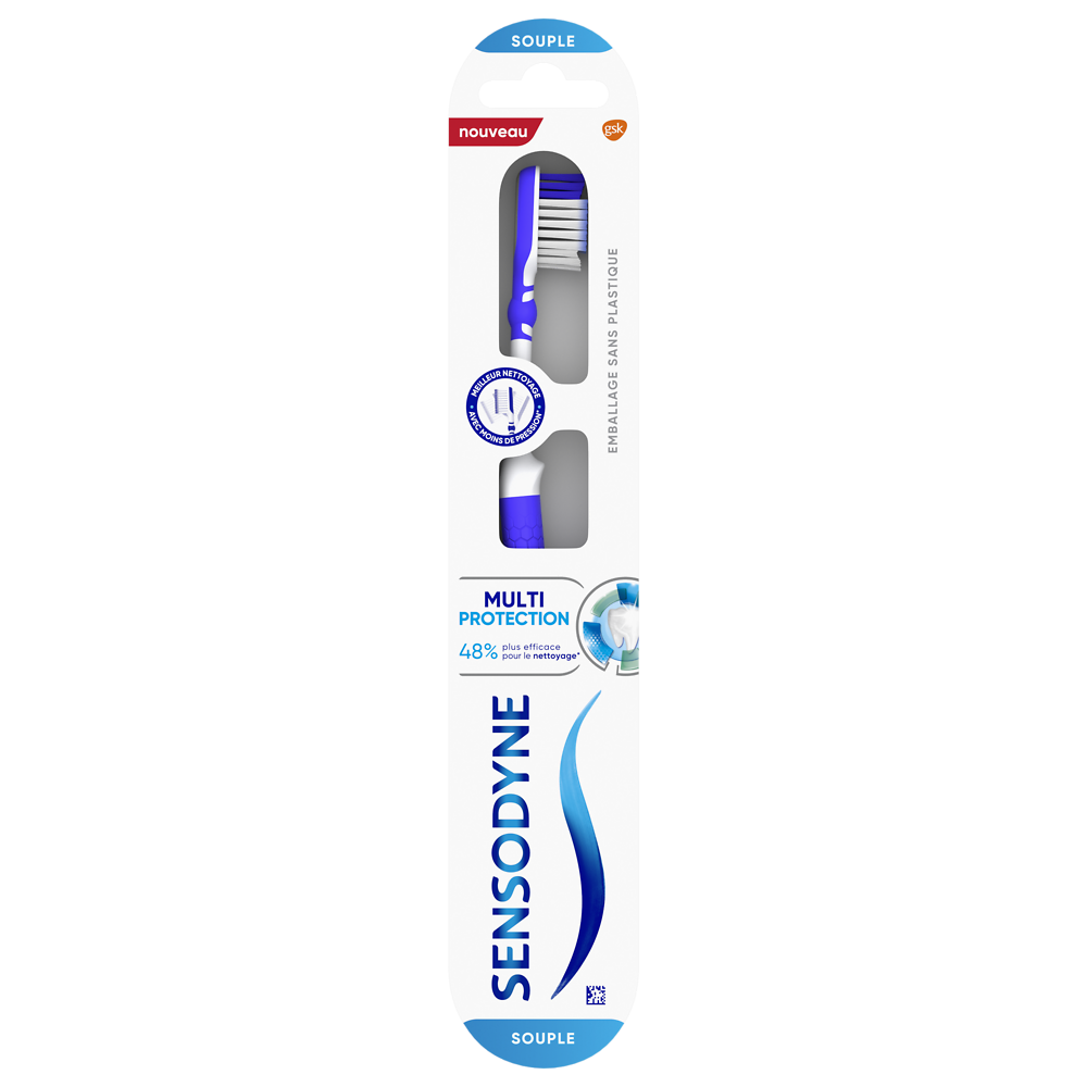 Brosse à dents souple multi protection SENSODYNE